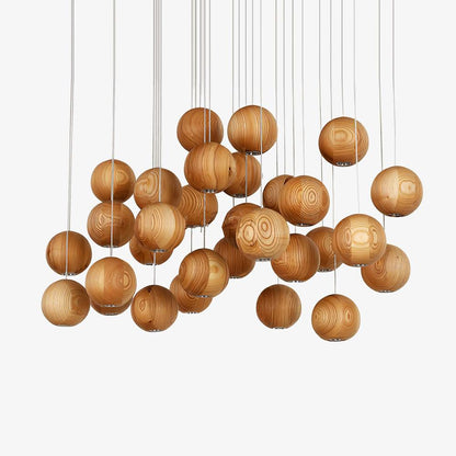 Timber Cluster Pendant Light
