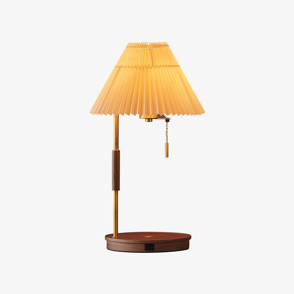 Column Pleat Table Lamp