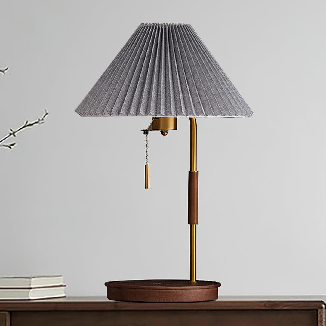 Column Pleat Table Lamp