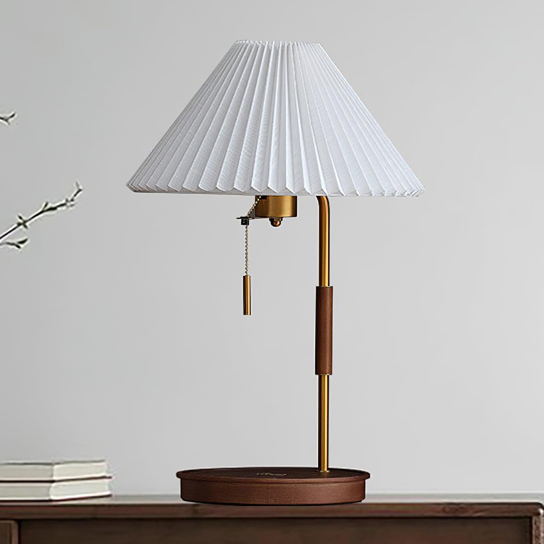Column Pleat Table Lamp
