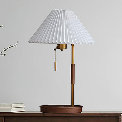 Column Pleat Table Lamp