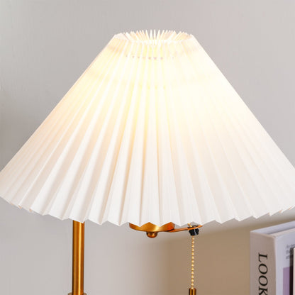 Column Pleat Table Lamp