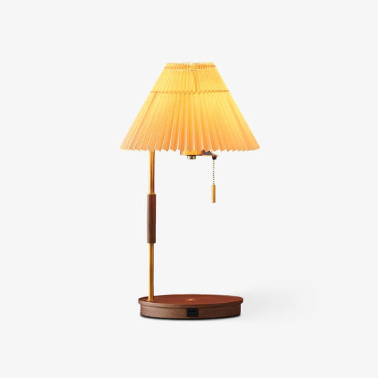Column Pleat Table Lamp