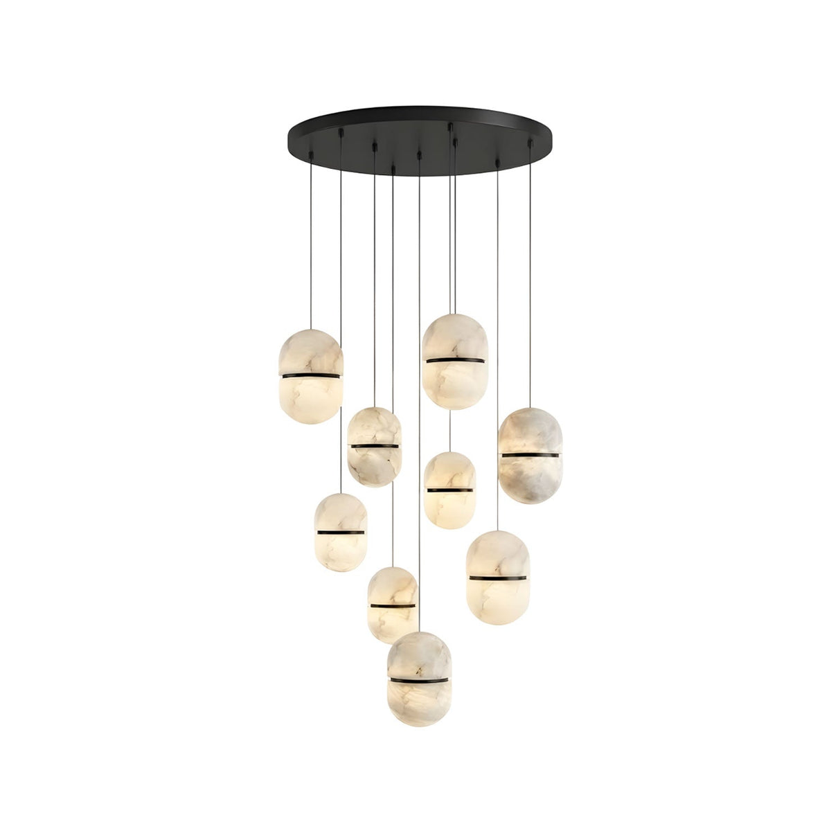 Equator Stone Pendant Light