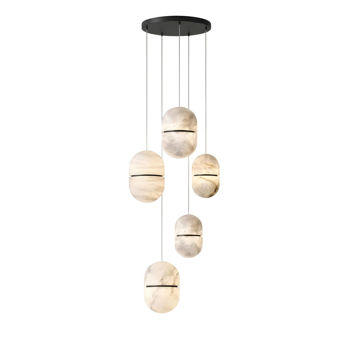 Equator Stone Pendant Light