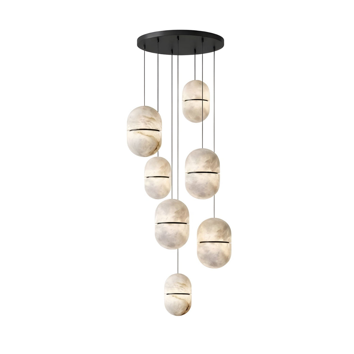 Equator Stone Pendant Light
