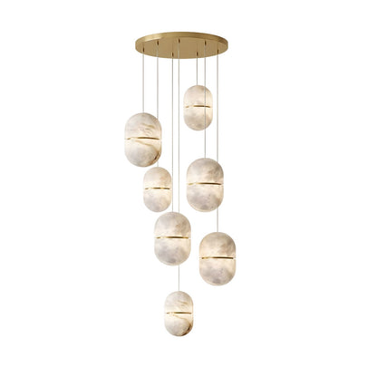 Equator Stone Pendant Light
