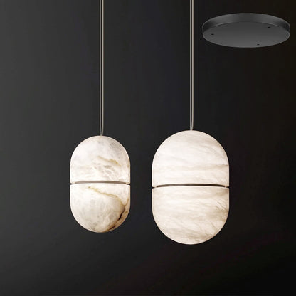 Equator Stone Pendant Light