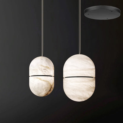 Equator Stone Pendant Light