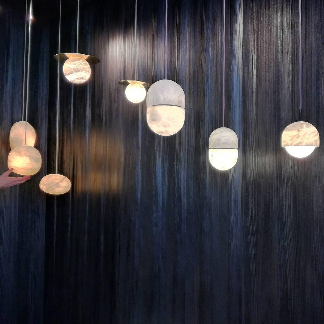Equator Stone Pendant Light