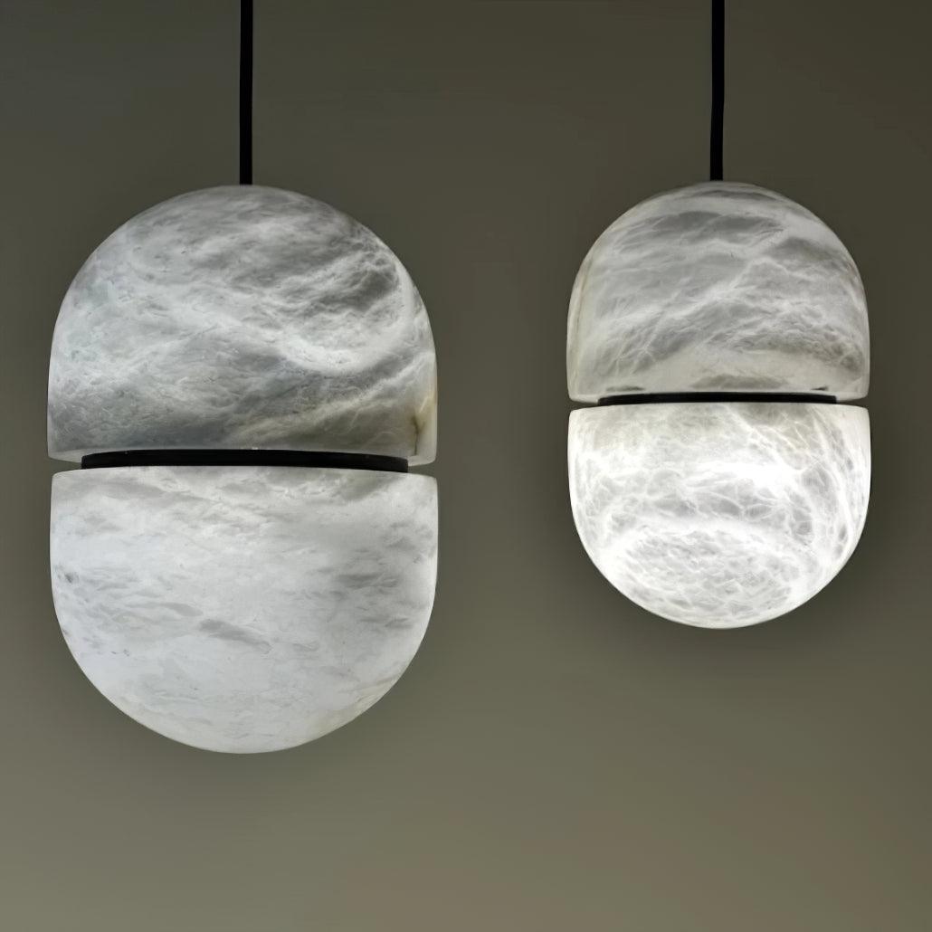Equator Stone Pendant Light