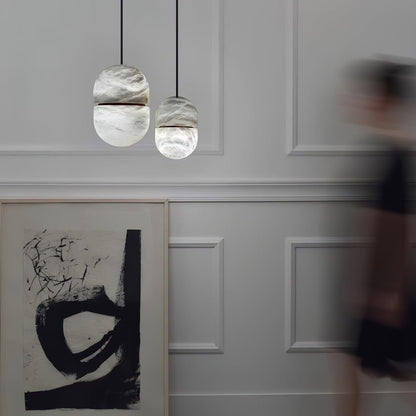 Equator Stone Pendant Light