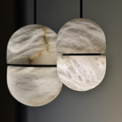 Equator Stone Pendant Light