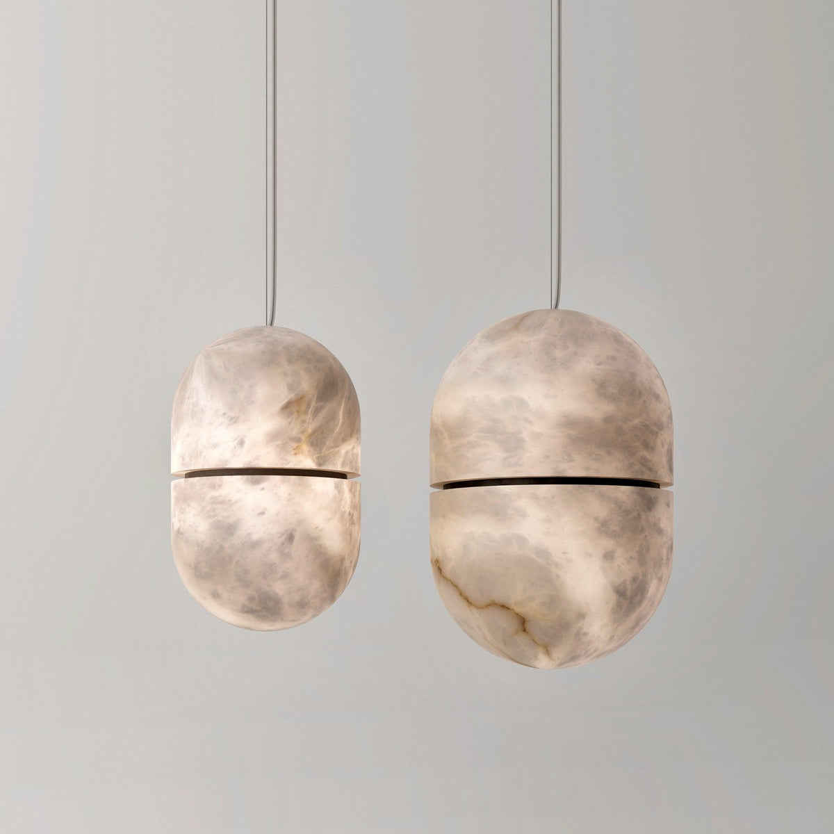 Equator Stone Pendant Light