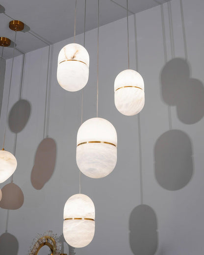 Equator Stone Pendant Light