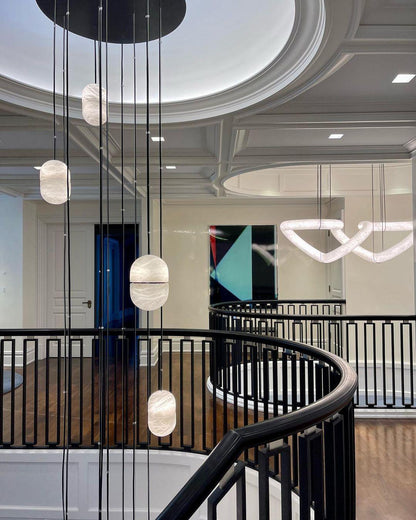 Equator Stone Pendant Light
