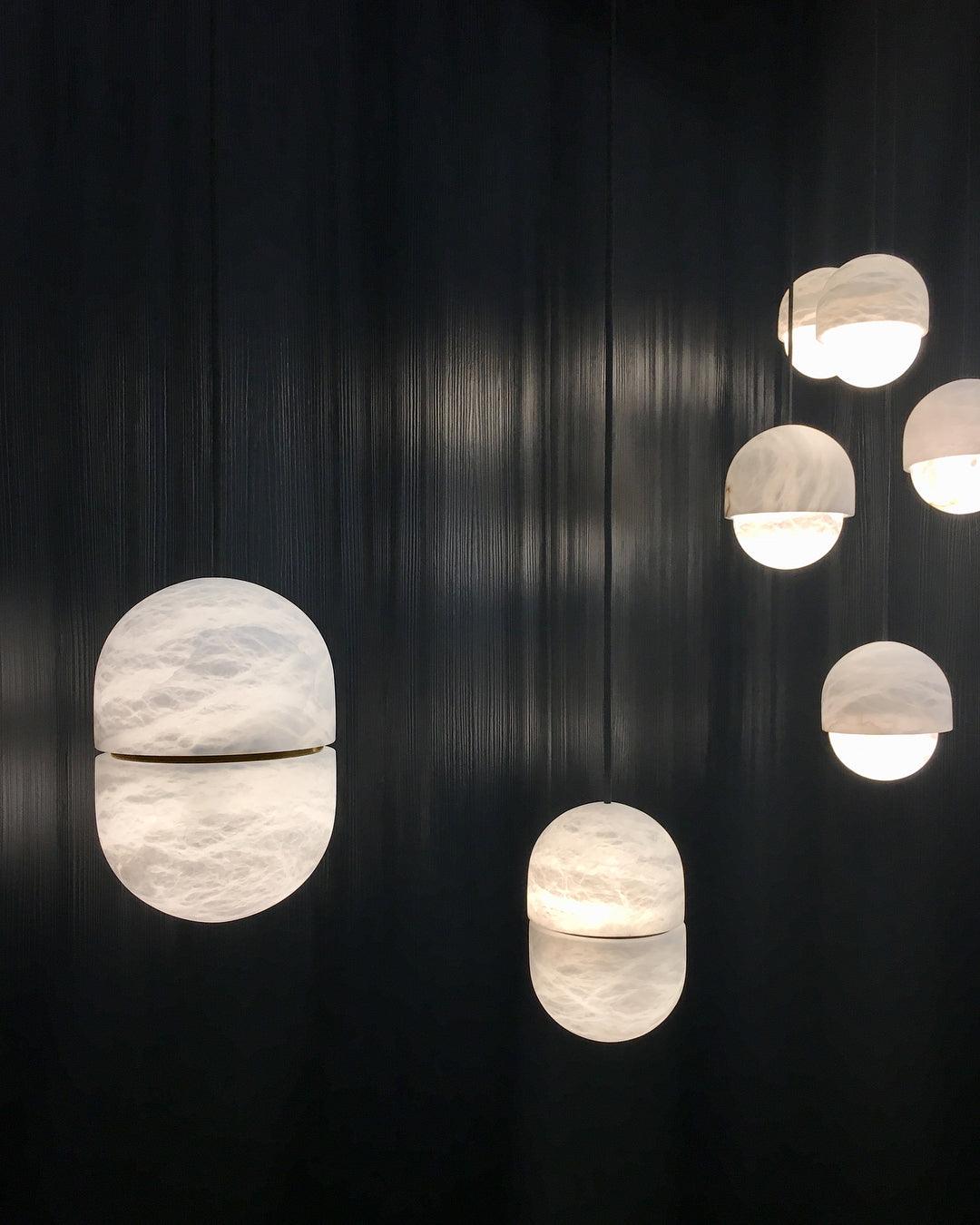 Equator Stone Pendant Light