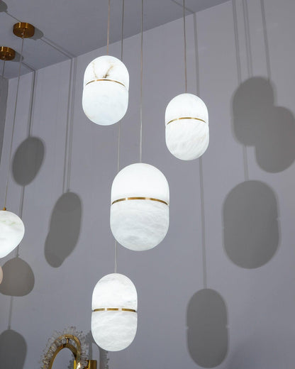 Equator Stone Pendant Light