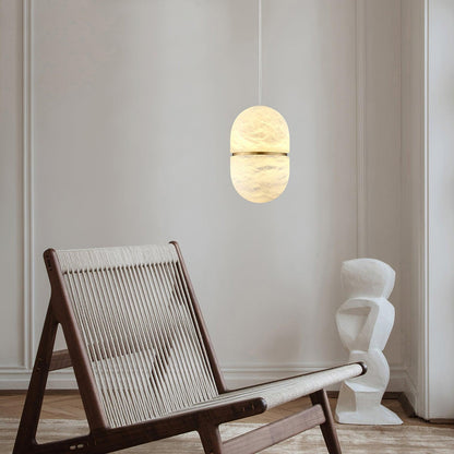 Equator Stone Pendant Light