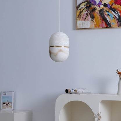 Equator Stone Pendant Light