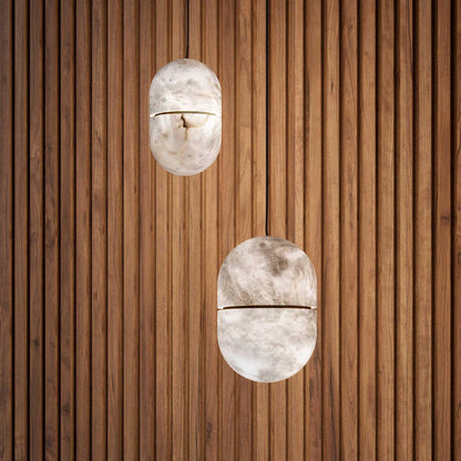 Equator Stone Pendant Light