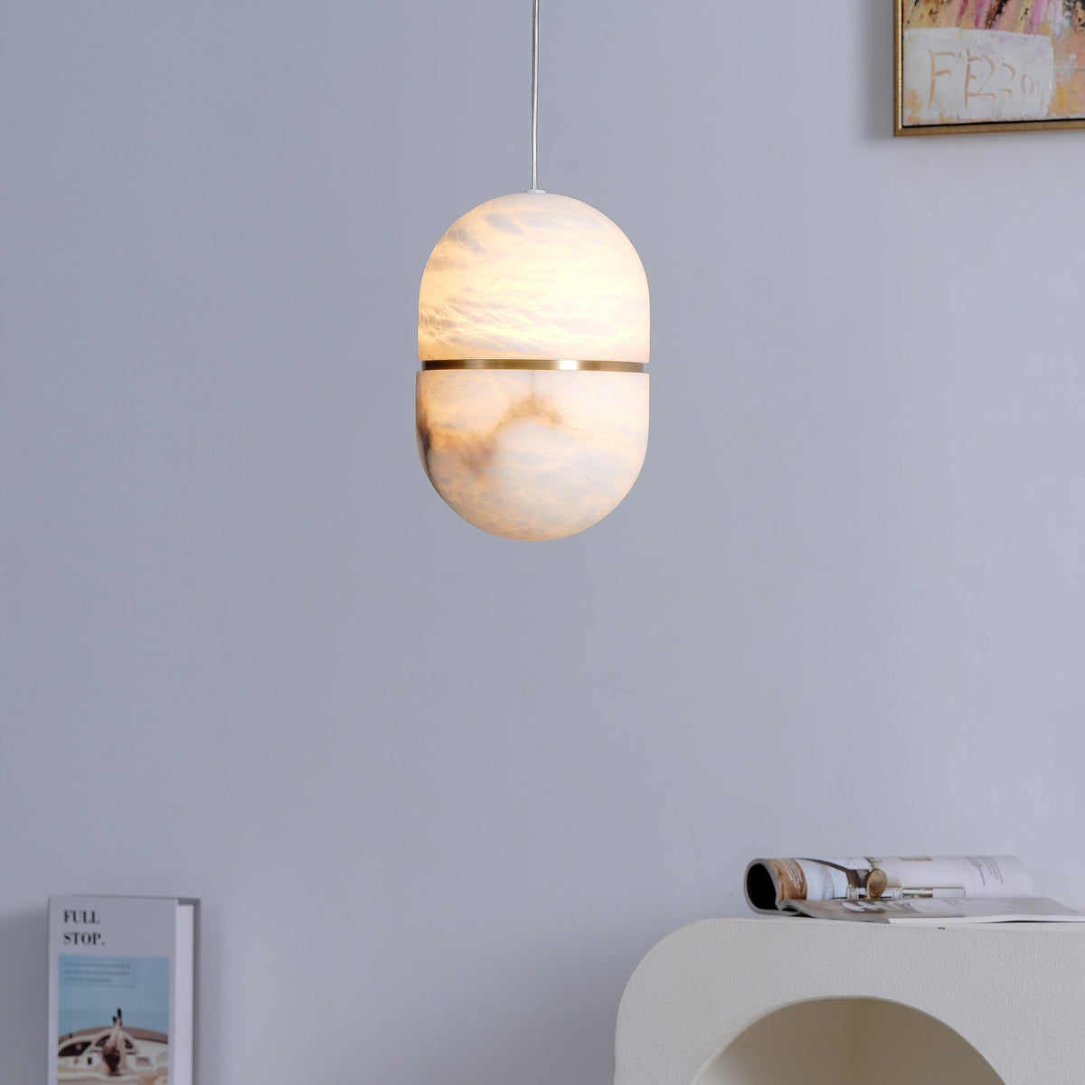 Equator Stone Pendant Light