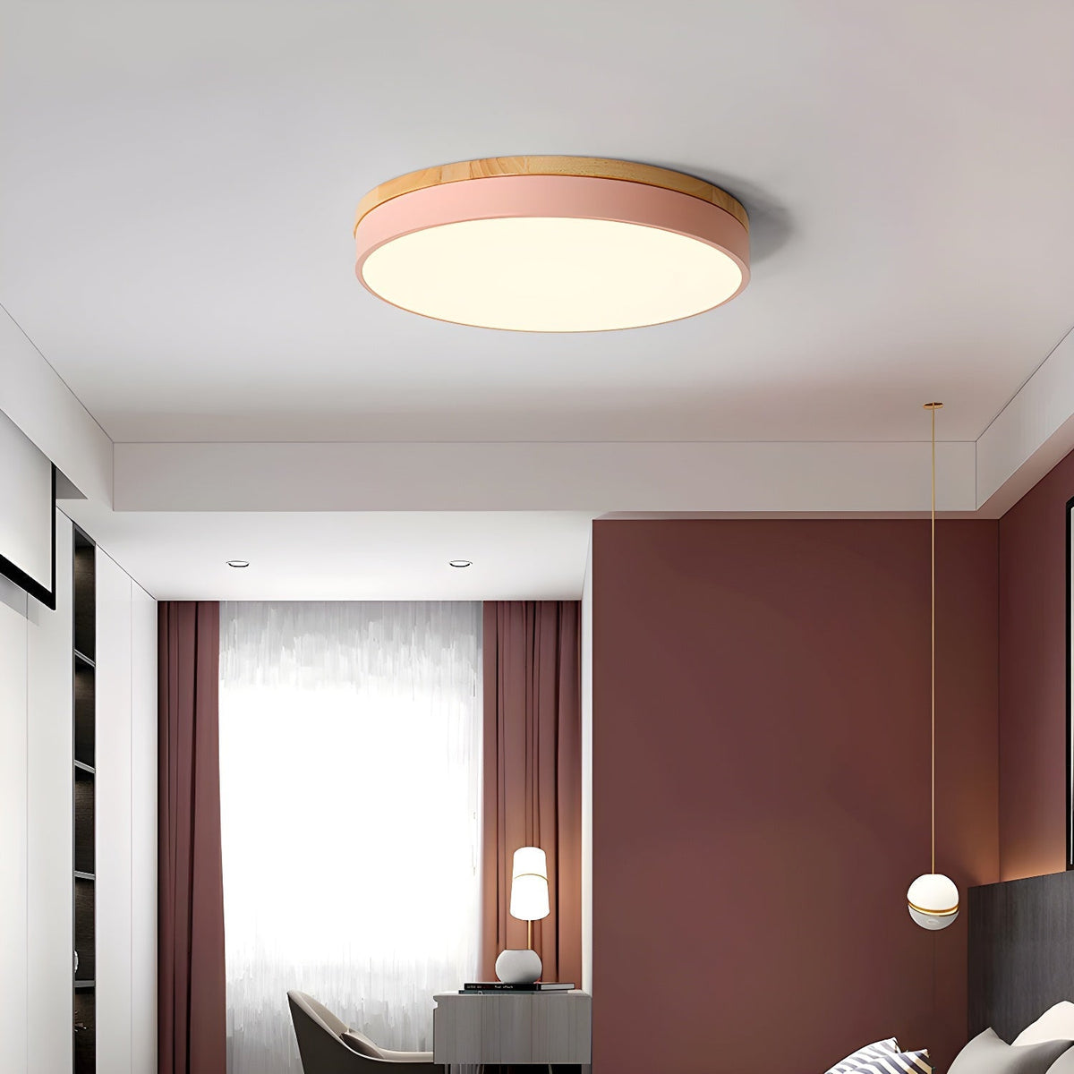 Still Timber Ceiling Light