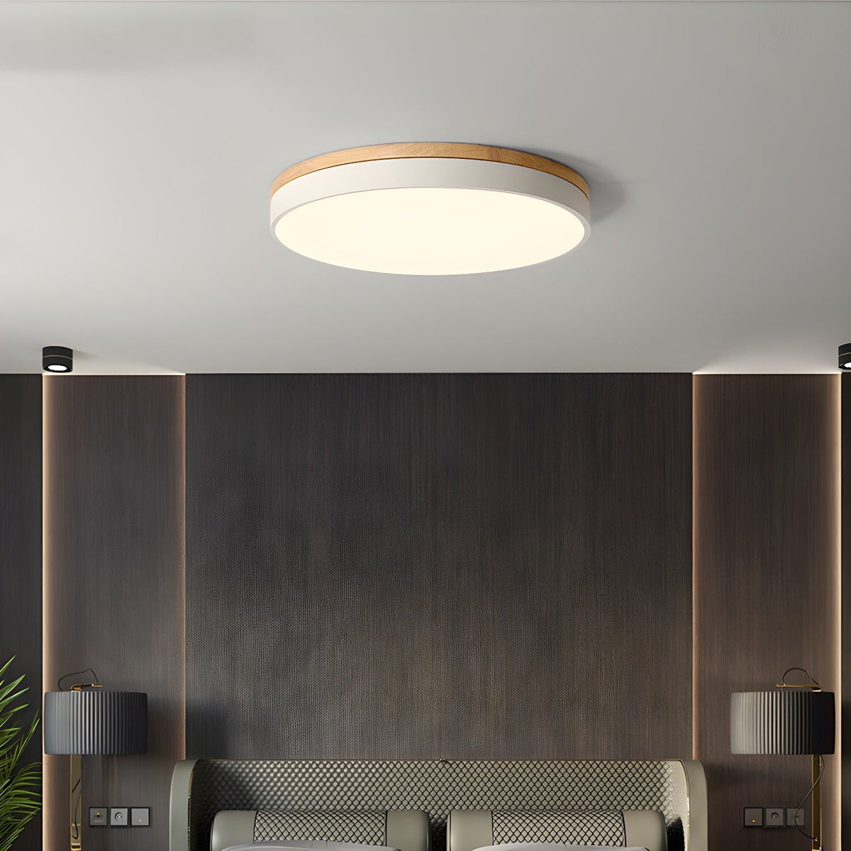 Still Timber Ceiling Light