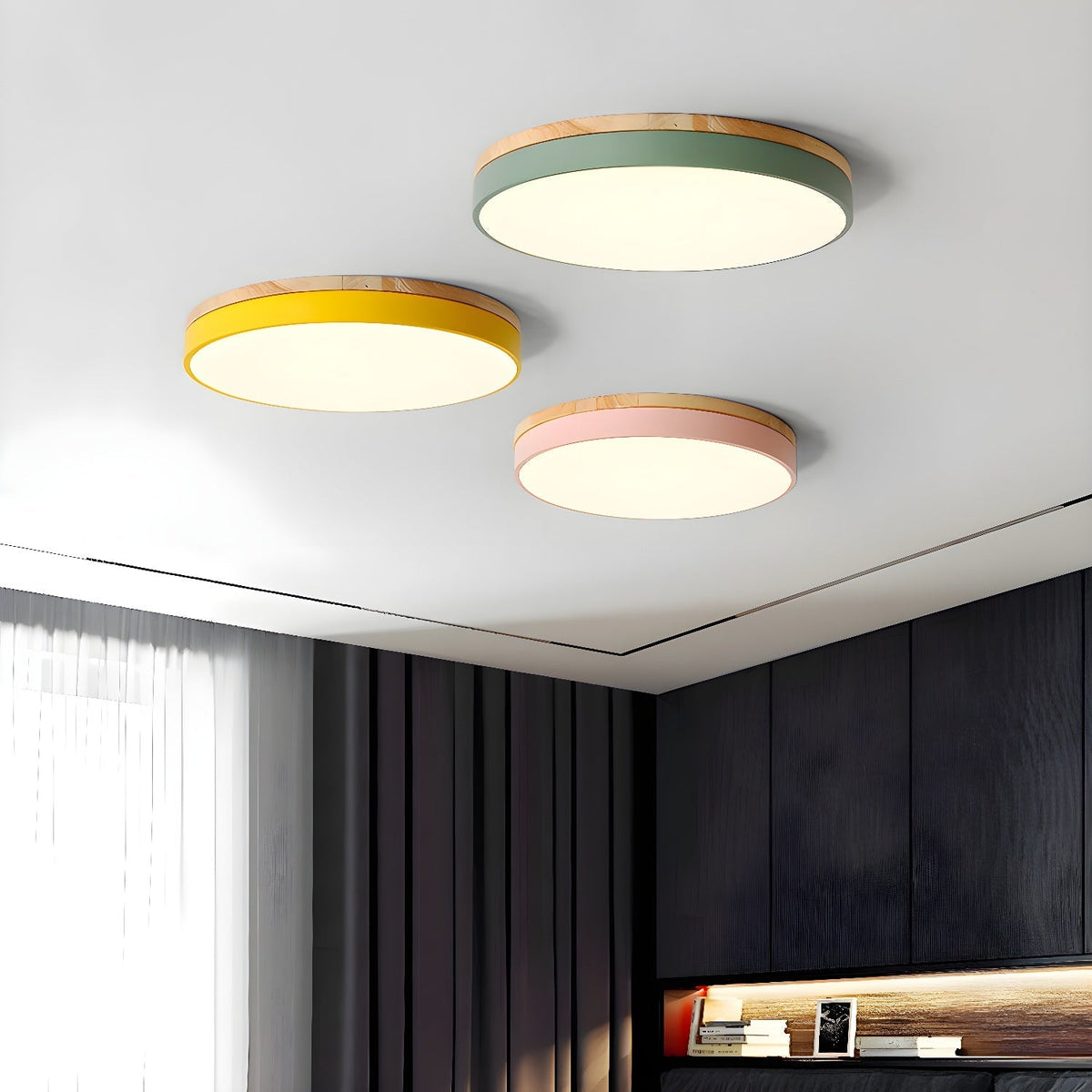Still Timber Ceiling Light