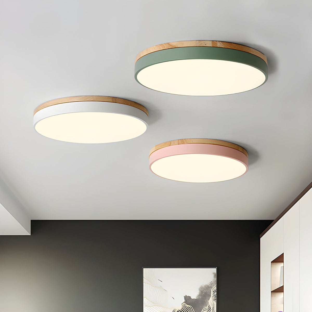 Still Timber Ceiling Light