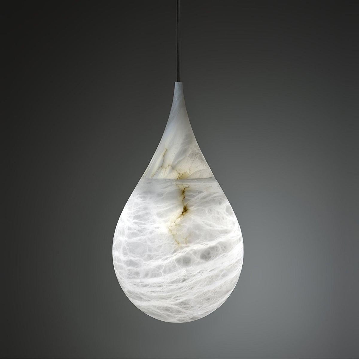 Drop Stone Pendant Light