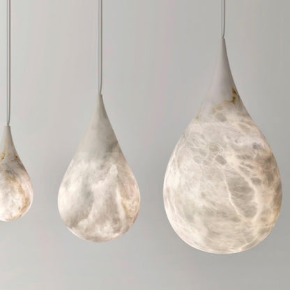 Drop Stone Pendant Light