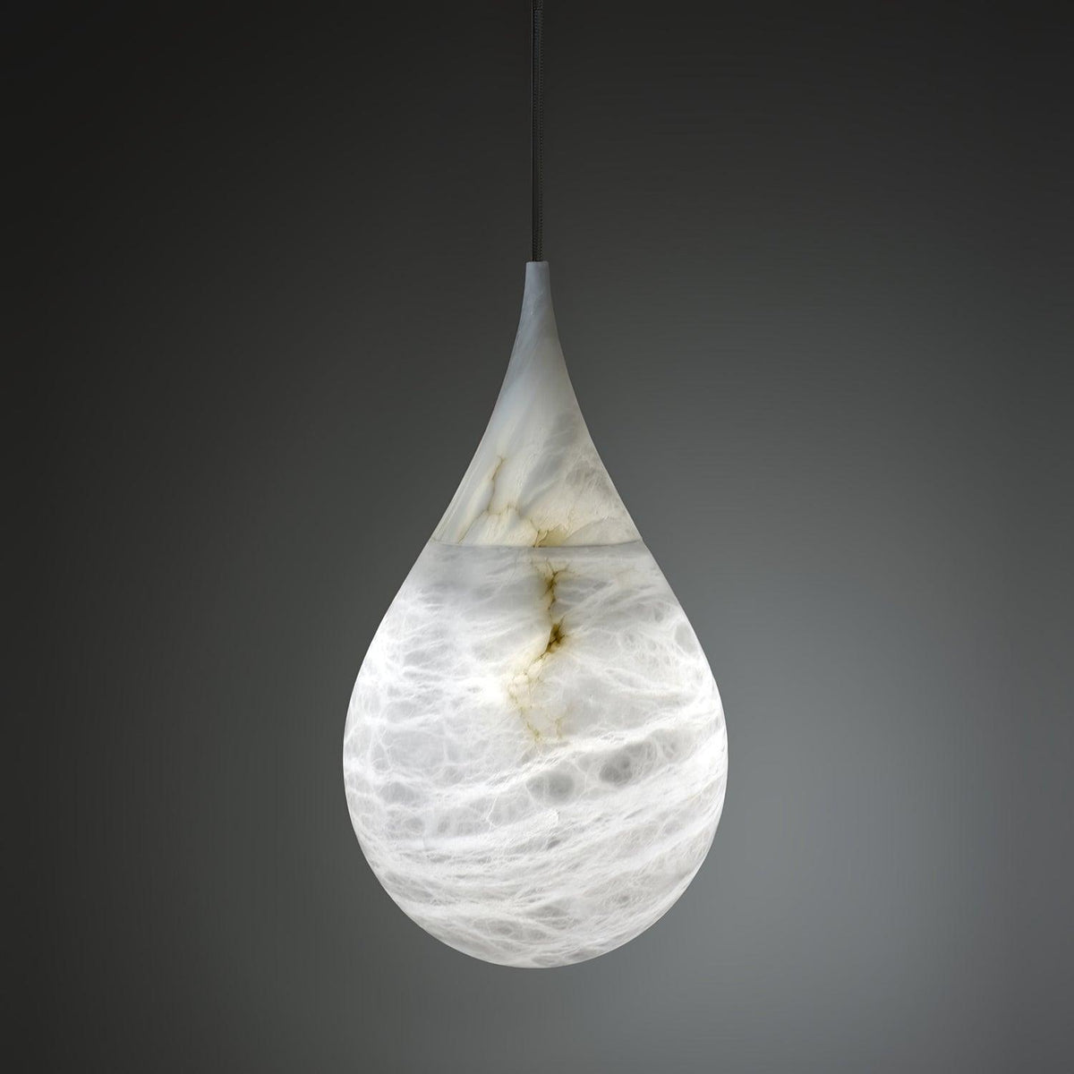 Drop Stone Pendant Light