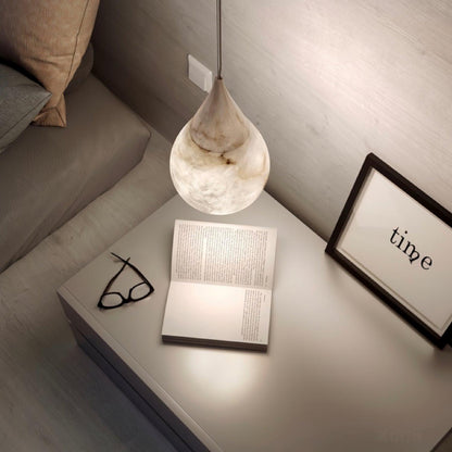 Drop Stone Pendant Light