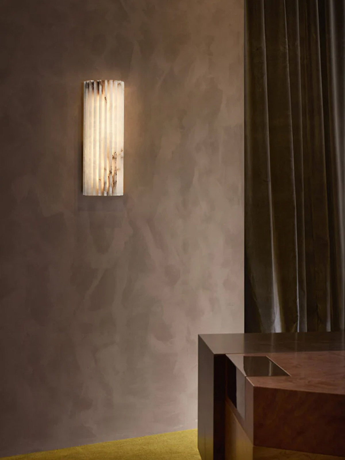 Vein Flute Wall Light
