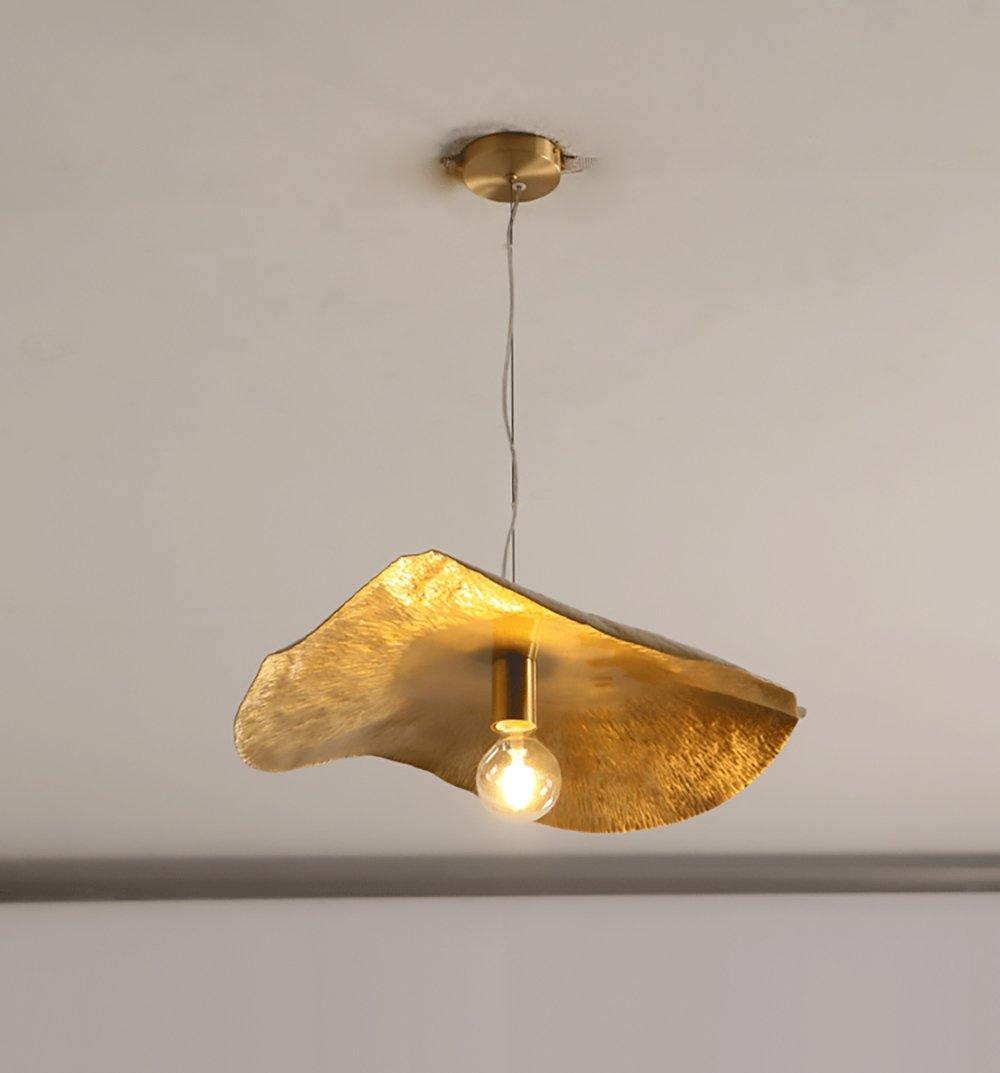 Hammered Fold Pendant Light