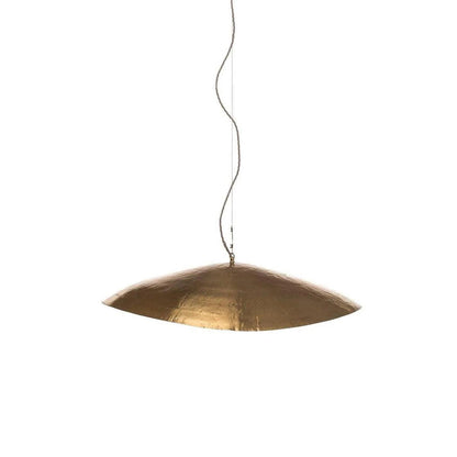 Hammered Fold Pendant Light