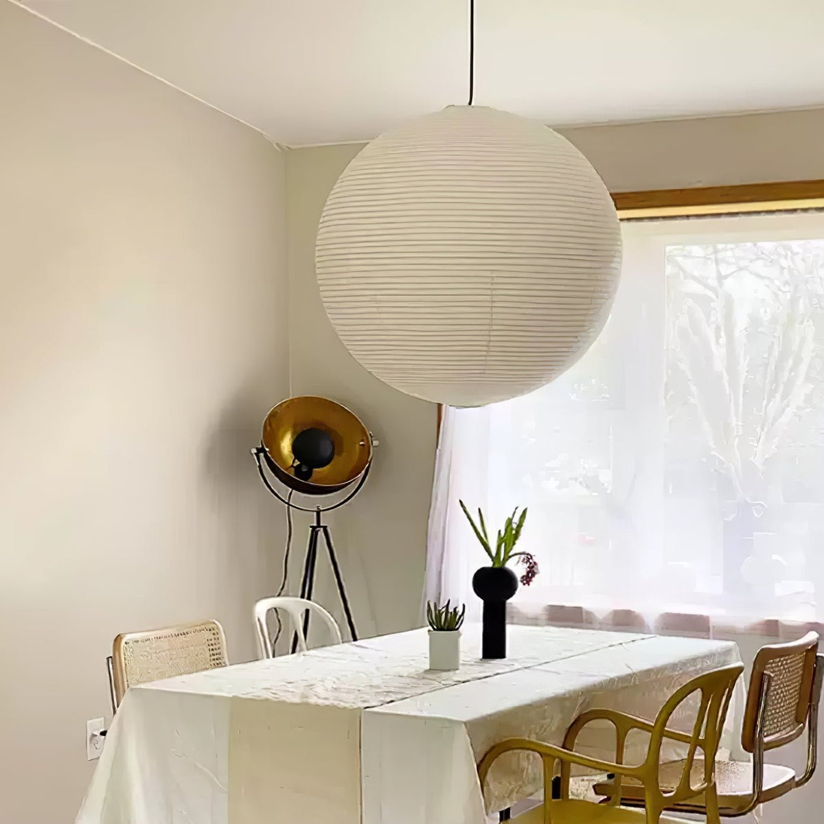 Orb Paper Pendant Light
