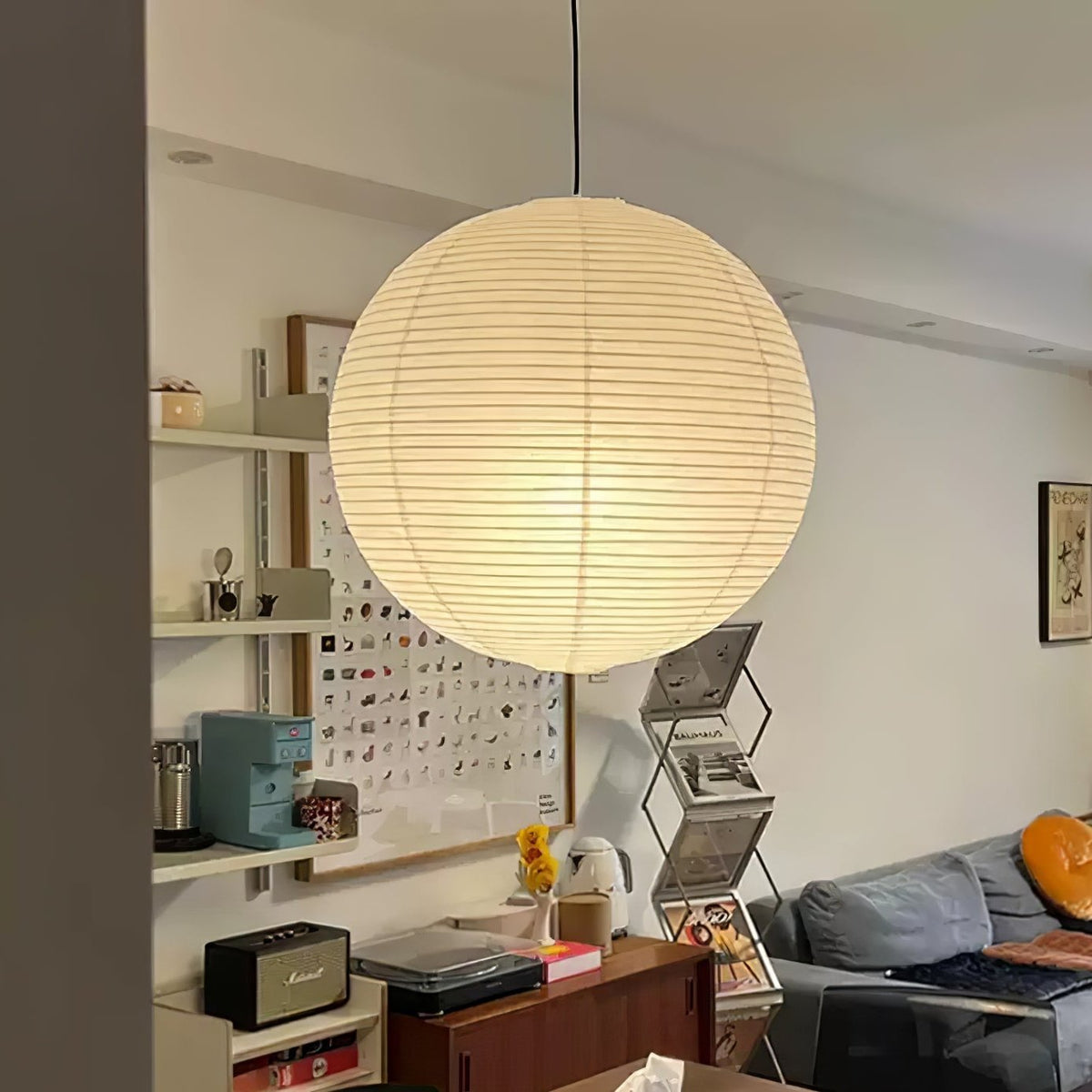 Orb Paper Pendant Light