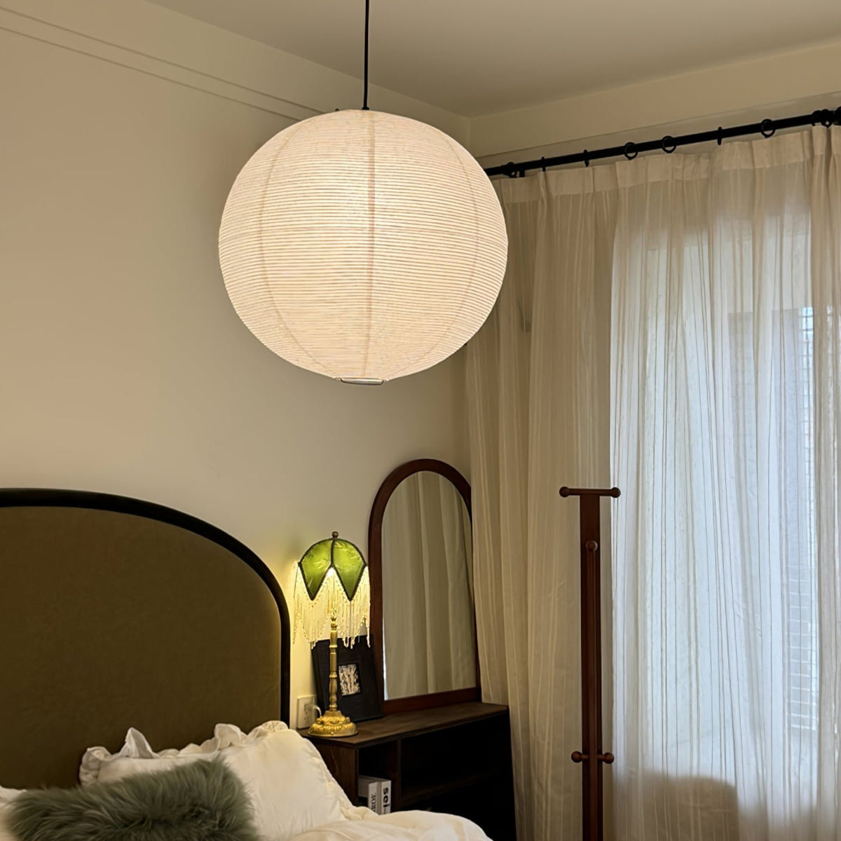 Orb Paper Pendant Light